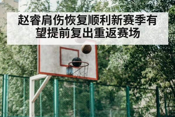 赵睿肩伤恢复顺利新赛季有望提前复出重返赛场
